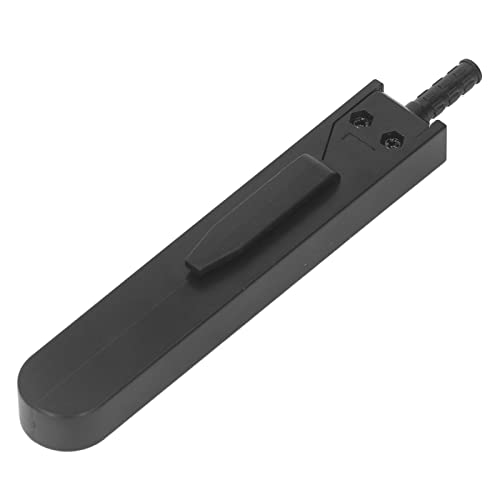 ECG Ruler, 0-2.4 Inch Divider Measuring Tool Made of Stainless Steel, Compass for Breastfeeding, Drawing, Practical Carry in the Bag (Black) Black