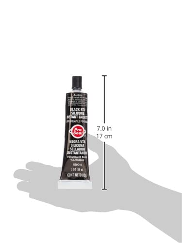 [Australia - AusPower] - PRO SEAL RTV Silicone Sealant,3 oz Tube,Black (80046) 