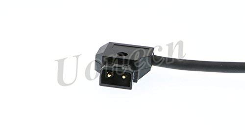 Uonecn D-Tap to 6 Pin Female Right Angle Power Cable for RED Komodo-X, V-Raptor, DSMC2 Epic & Scarlet, for DJI Ronin 4D High-Bright Monitor, 39.4in/1M Right Angle 6 Pin 39.4inch/1m