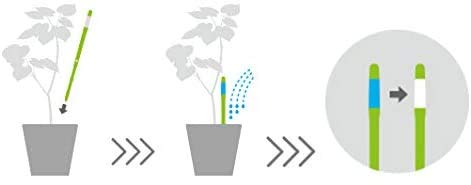 Sustee Aquameter, Set of 5, Plant Soil Moisture Sensor (Green, Large) youth large / 11-13 Green