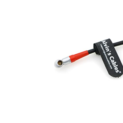 Alvin's Cables LBUS Cable for ARRI cforce RF Motor| Master Grips Rotatable Right Angle 4 Pin to 4 Pin Male 30cm|12inches