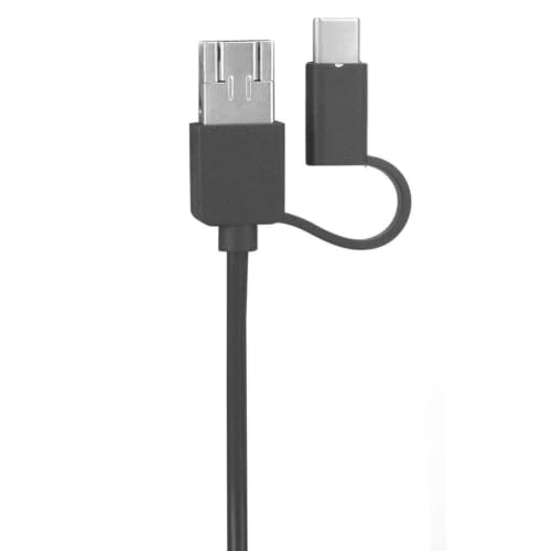 USB Endoscope, 5.5mm Lens, 2.0MP Camera with 6 LED Lights, 5M Cable, IP67 Waterproof, for and | Inspektionskamera 2MP, 5m Kabel, 6 LED