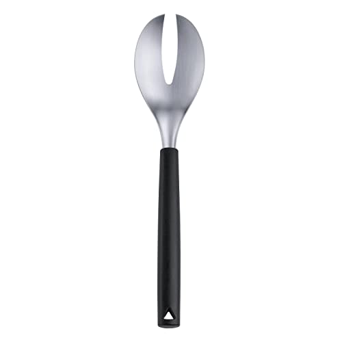 triangle 2-Piece Salad Servers Set - Ideal for Turning, Tossing, Flipping & Serving - Lightweight, GreenGrip Handles - Dishwasher Safe