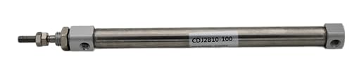 CDJ2B10-100 pneumatic cylinder/air cylinder, piston diameter 10 mm, stroke 100 mm (diameter 10 mm CDCJ2B10, stroke: 100 mm) Diameter 10 mm CDCJ2B10