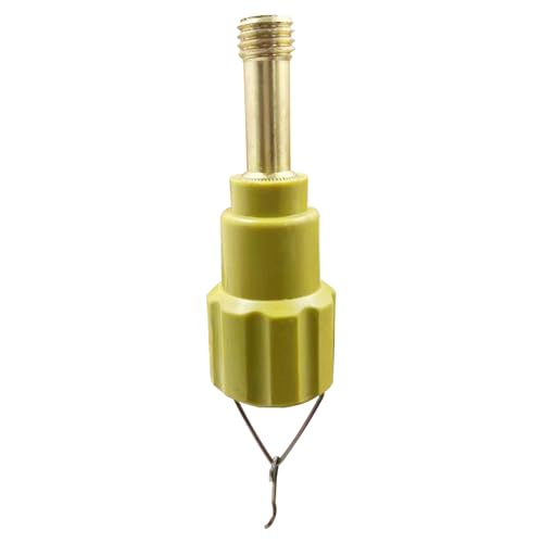 Generic 2-pack 40mm 5/8"-11 threaded stud adapters with plumb bob hooks for total station survey tripod