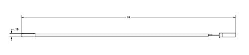[Australia - AusPower] - Traulsen 334-60405-02 Replacement Green Cabinet Temperature Sensor 74" 12 Month Warranty 