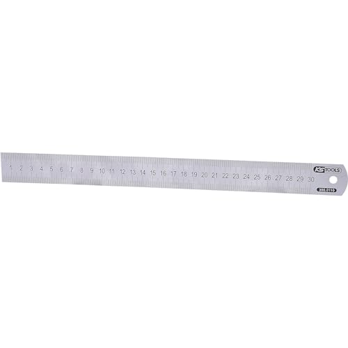 KS Tools 300.0111 Semi-flexible steel rule, 500mm 500 mm