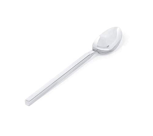 Alessi Dry Mocha Coffee Spoon, Set of 4, Silver 3.00 x 12.50 x 10.00 cm