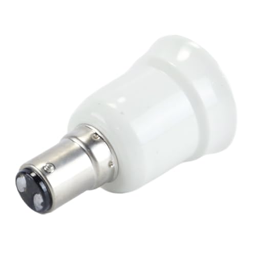 B15 to E27 Converter Adapter, B15 B15D to E27 Lamp Holder Converter Lamp Holder for Light Bulb, Pack of 3