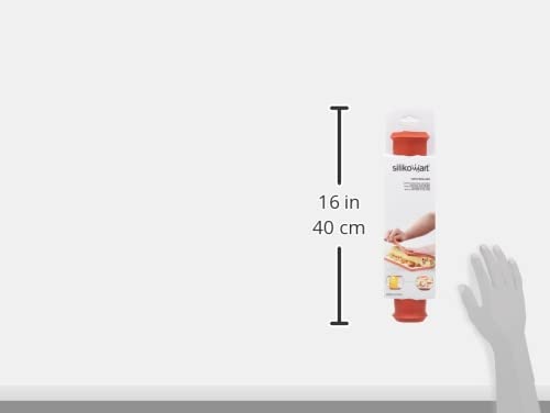 Silikomart Baking Mat Tapis Roulade-SILIKOMART-32,5 x 32,5cm, Silicone, red