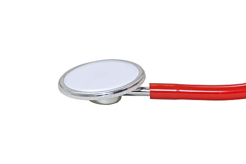 Flat head stethoscope in various colors, Nickel-free aluminum-plastic combination, ultra-light and super acoustics, Flexible Y-tube with chest piece, Ideal for doctors, nurses and for private use Green
