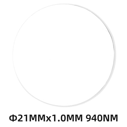 21mm×1.0mm 940nm IR Infrared Narrow Bandpass Filter Optical Glass FWHM NBF940 for Camera Lense and Face Recognition 21mm×1.0mm 940nm