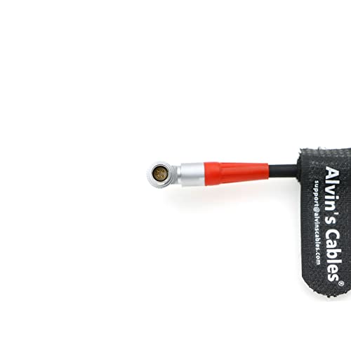 Alvin's Cables LBUS Cable for ARRI cforce RF Motor| Master Grips Rotatable Right Angle 4 Pin to 4 Pin Male 30cm|12inches