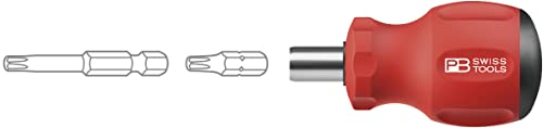 PB Swiss Tools Stubby 8452.M-10 CN Bit Holder Screwdriver Small Ø 10 mm in skin packaging