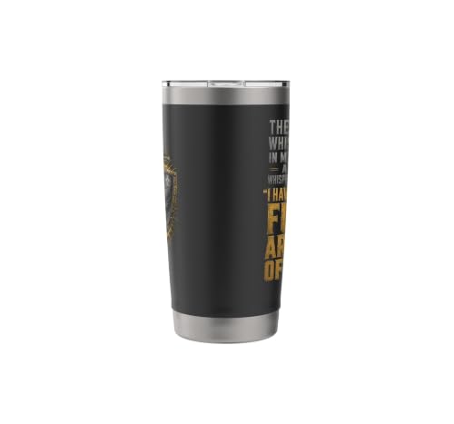 Christian Armor of God Man of God Faith Gift Warrior Stainless Steel Insulated Tumbler Black 567 g