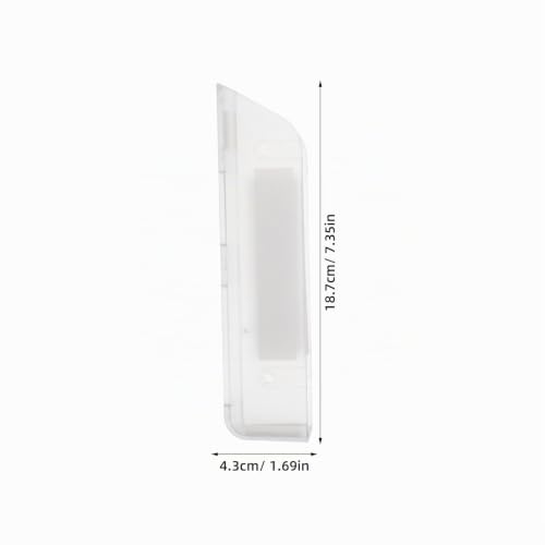 1 Pair Scales Bracket: Wall Mount for Body Scales - Wall Mount for Weight Plates in Bathroom, Shower Room, Bedroom, Kitchen transparent