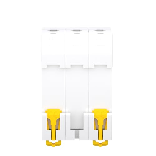 Schneider Electric R9F23325 Resi9 3-Pin Circuit Breaker | 25A, B characteristic, 6kA breaking capacity 6kA Rated current: 25 AB Characteristics