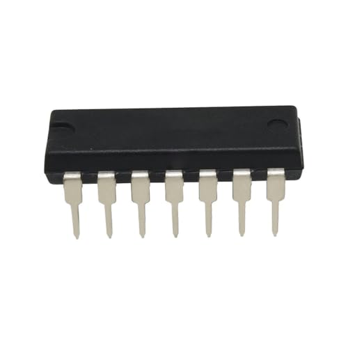 SN74AHCT125N Quadruple Bus Buffer Gate Outputs IC DIP-14 Pack of 10 | 3-state 4.5 V to 5.5 V operating voltage, high-speed CMOS logic block