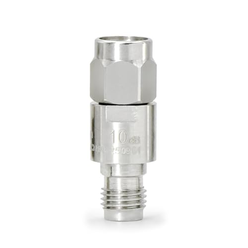 TOJOIN 12.4GHz RF Coaxial Attenuator, 3/6/10/20/30dB 5PCS SMA Copper Attenuator, Male to Female, 2W 50Ohm SMA Attenuator, Used in Mobile Communication, Aviation, Radar 2W 12.4G mix pack(3/6/10/20/30dB)-5pcs