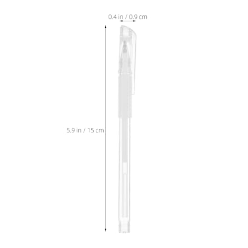 Healeved Eyebrow Mapping Pen White for Precise Marking of Eyebrow Lines Manual 15.00 cm for Professional Eyebrow Tattoos and Skin Marking 1 pc. (pack of 1)