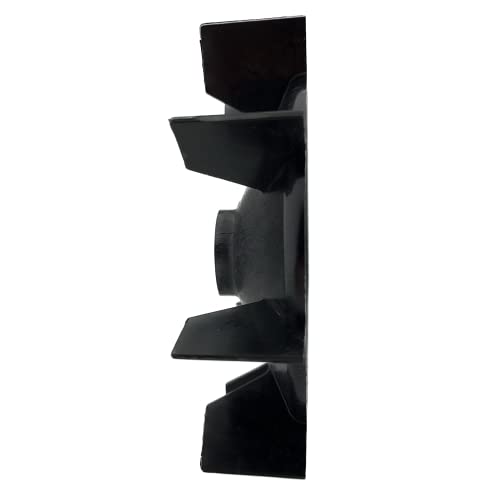 Fan Blade for Electric Motor 32 mm / 160 mm H 45 mm with Wedge Plastic Motor Blade Fan Blade Accessories Air Compressor Plastic Fan Blade Fan Blade Made of Nylon 32mm / 160mm