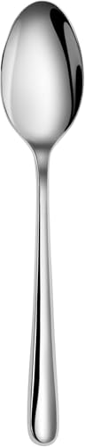 Artaste Rain II Forged 18/10 Stainless Steel Teaspoon Set of 12, Silver, 7-Inch