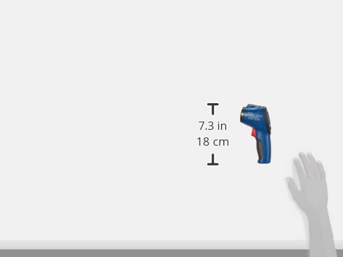 [Australia - AusPower] - TFA Dostmann Mould Detector Infrared Thermometer with Dew Point Detection and Double Laser, Blue, L110 x W72 x H240 mm 