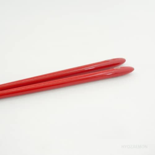Hyozaemon Tsukino-Shizuku Dishwasher-Safe Chopsticks, Made in Japan, ST-006 21.5cm Flower