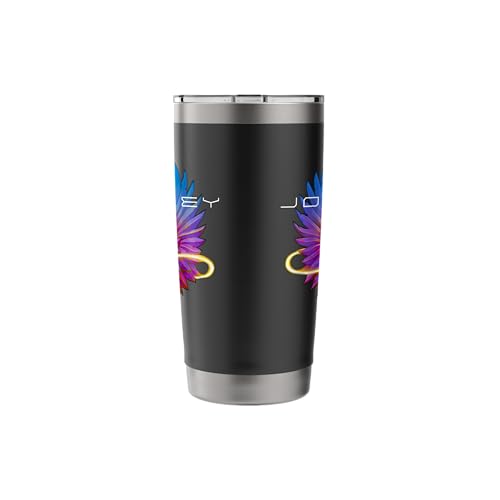 Journey Official Infinity Wings Stainless Steel Insulated Tumbler Black 20 Ounces