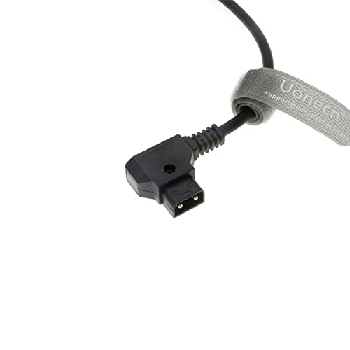 Uonecn D-Tap to Hirose 4 Pin Power Cable, 4pin Male Cable for Sound Devices 633 688, Zoom F8 Series Audio Recorder, Anton Bauer Battery, 17.7in/45cm