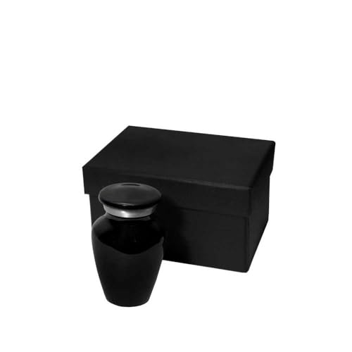 Keepsake Cremation Urn Mini Urns Decorative Urns A Beautiful Funeral Urn for Your Loved Ones Keepsake Urn for Human Ashes Cremation Urns Aluminum Metal (Design-5, 3 inch) Design-5