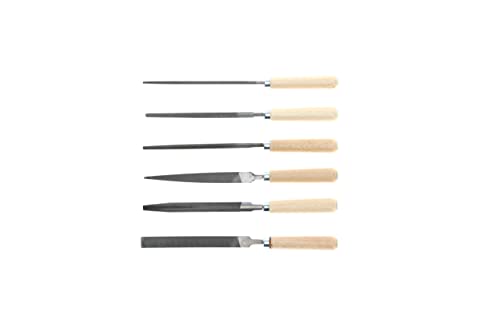 Gedore 3301596 Quality from | Set for metal, flat blunt, triangular, square, half round, round file