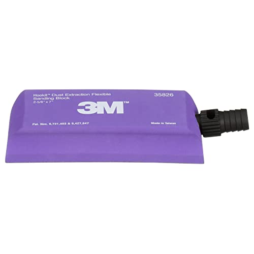 3M Hookit Dust Extraction Flexible Sanding Block 35826, flat 178 x 67 mm block