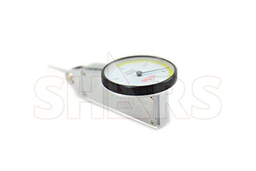 [Australia - AusPower] - Shars .030" Dial Test Indicator .0005" Graduation in Fitted Case 303-3203 !] White .030" x .0005" 303-3203 
