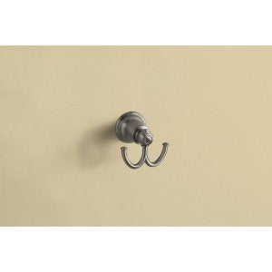 Moen YB5403PB Kingsley Double Robe Hook, Polished Brass