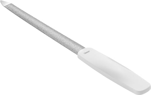Zwilling Shape File (Sapphire Coating, Polished File Tip, Ergonomic Shape, Coarse and Fine-Grained File Surfaces), White, 160 mm