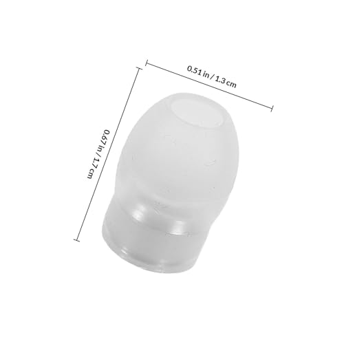 CHILDWEET Two Soft Silicone Ear Plugs with Thread Noise Reducing for Stethoscope Replacement Parts in Hospital and Practice Use
