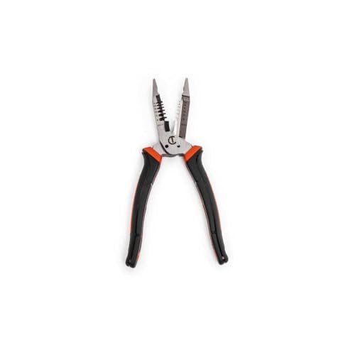 Crescent 8-inch heavy-duty wire stripper with ergonomic handles and precision stripping jaws