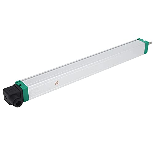 1 x path sensor, linear position sensor with stainless steel housing, potentiometer principle and IP67 protection for industrial applications such as injection moulding machines