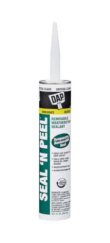 DAP 18324 Seal 'N Peel Removable Caulk, 10.1-Ounce