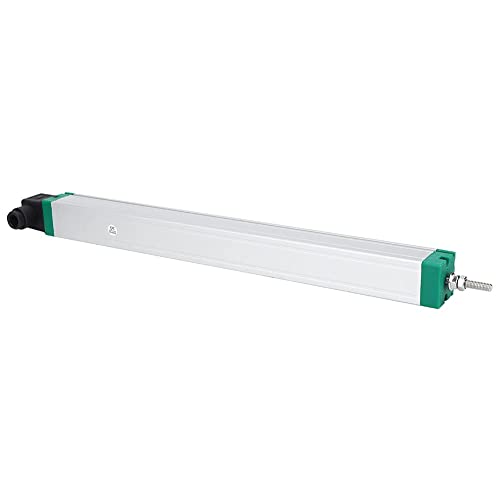 1 x path sensor, linear position sensor with stainless steel housing, potentiometer principle and IP67 protection for industrial applications such as injection moulding machines