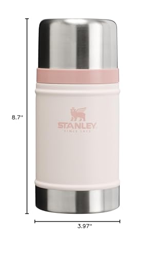 STANLEY Classic Legendary Food Jar | 24 OZ Rose Quartz 24 Ounces