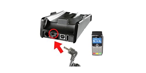 Power Supply Compatible with Ingenico Move 5000, Move 3500, IWL220, IWL221, IWL222, IWL250, IWL251 and IWL252 - Charger for EC Terminal and Card Reader