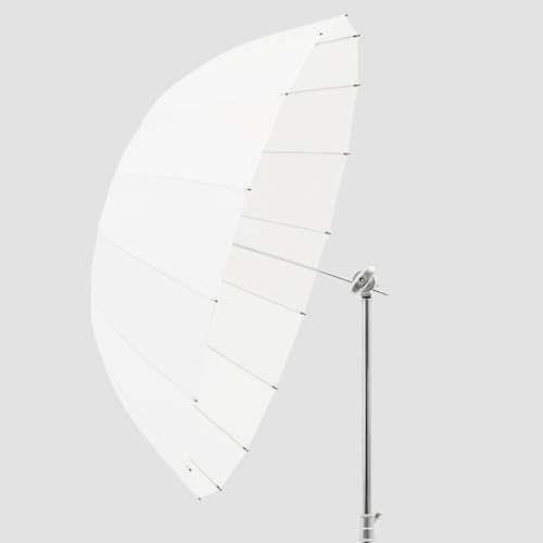 Godox UB-130D 51.2'' Transparent Parabolic Reflective Umbrella Transparent 51.2''