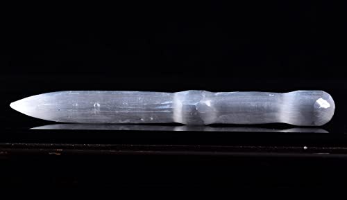 JIC Gem Selenite Knife 7 inches, Crystal Healing & Decoration 7" Knife-1PC