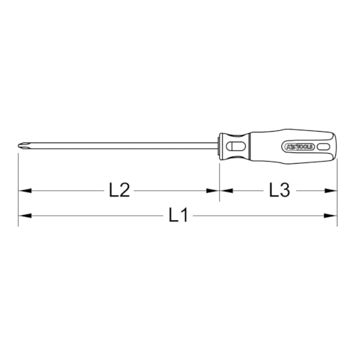 KS Tools 9620904 Beryllium Plus Screwdriver Phillips PH4