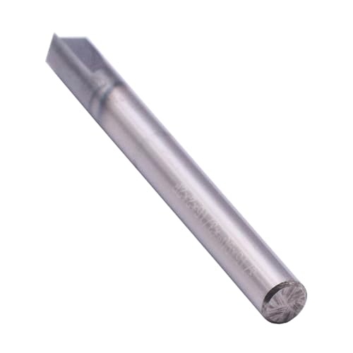 SEFHLI 2-flute 90° solid carbide chamfer end mill set, 5-piece 3/16-inch AlTiN coated tools