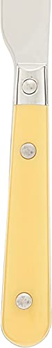 Ginkgo International Le Prix 4-Piece Stainless Steel Hostess Serving Set, Mimosa Yellow