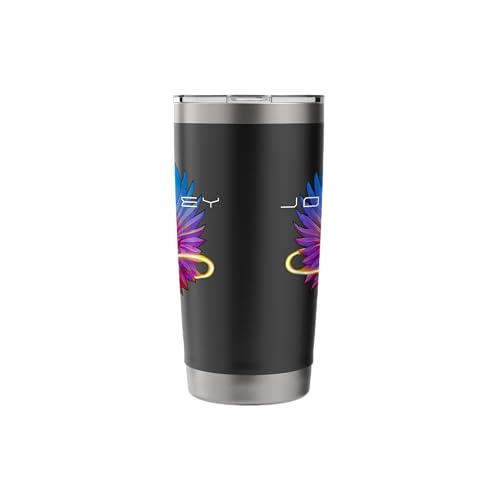 Journey Official Infinity Wings Stainless Steel Insulated Tumbler Black 20 Ounces