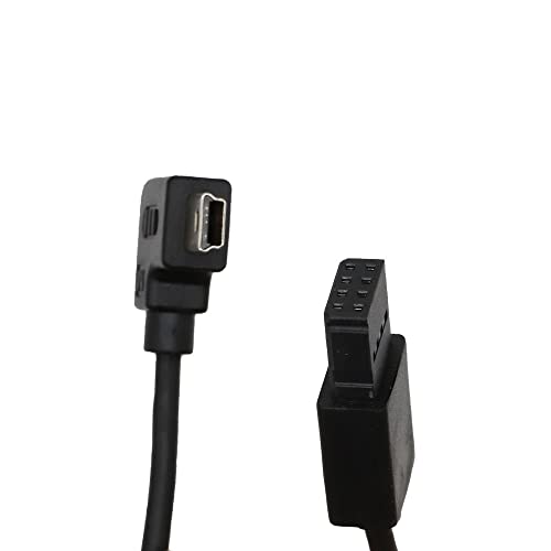 Replace for DJI Ronin-S Camera Control Cable for Canon 6D2, 5D3, 80D, 6D, 800D, 70D, 77D, 200D (MCC to Mini) Elbow